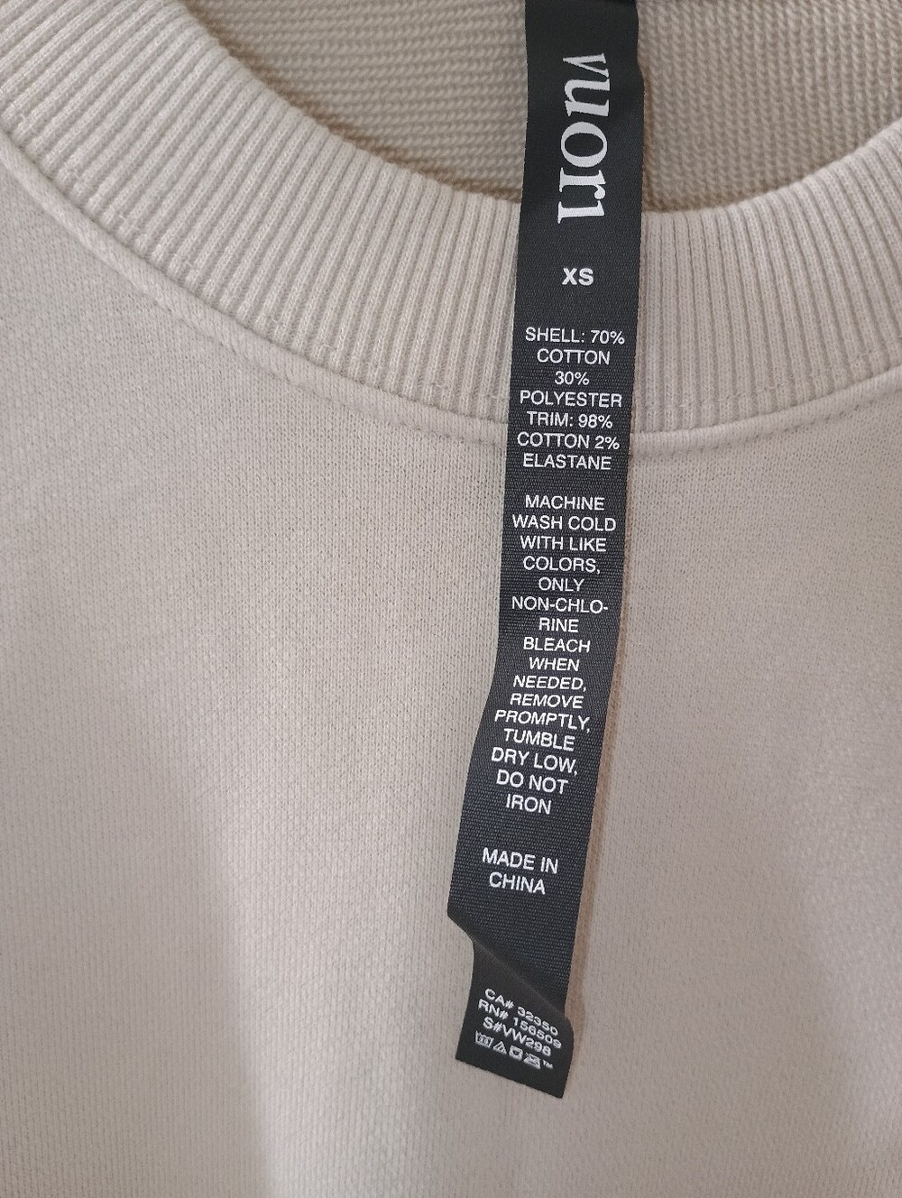 VUORI Sedona Weekender Crew Sweatshirt - Size XS - NWT - Picture 8 of 9